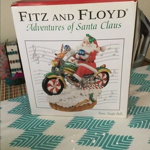 Santa on a Motorcycle